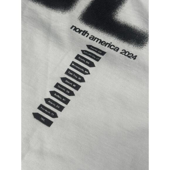 Fred Again White L Places We've Never Been T-Shirt EDM Pop Techo Beats House - Picture 6 of 7